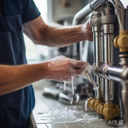 肥皂水检测漏气处