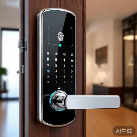 优必选指纹锁，多方式开锁