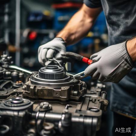 均匀安装新轴承