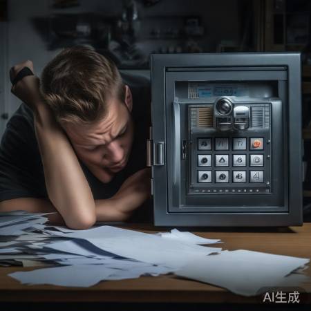 保险柜密码不易破解,换角度思考