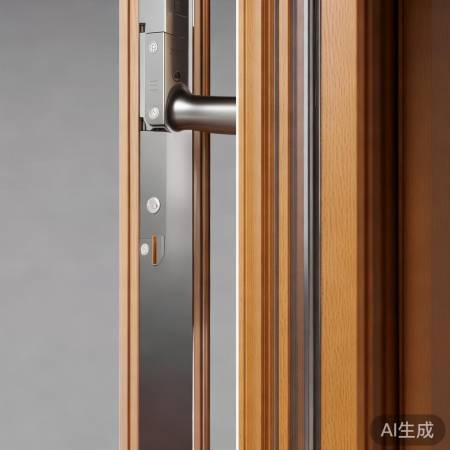 门配件:把手舒适,框牢固,条防