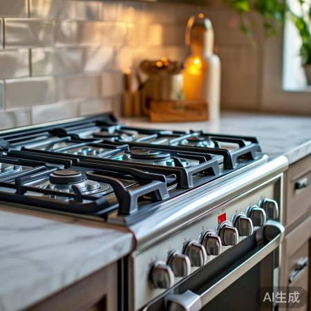 美的燃气灶双重安全护心烹饪