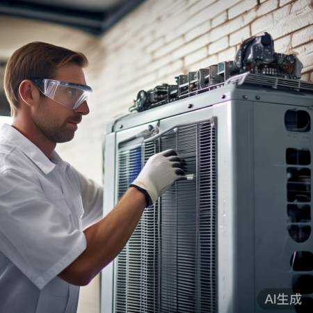 空调异响？螺丝检查！