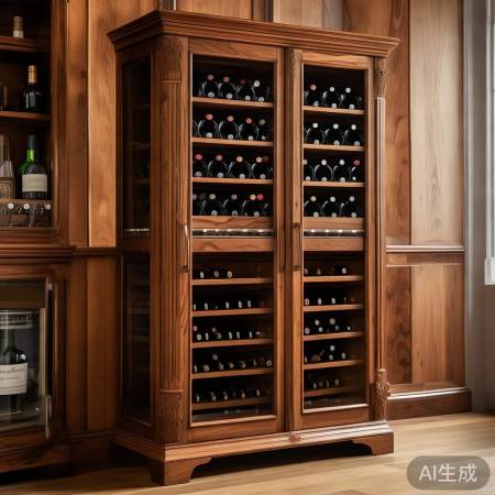 实木红酒柜:实用美观选品
