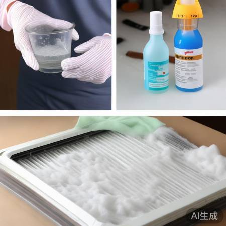 空调泡沫清洁，简单便捷