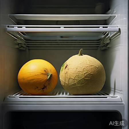 冷藏冬瓜易变干，有怪味