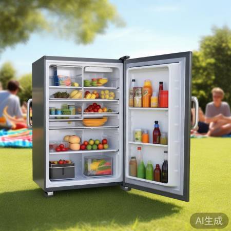 户外冰箱灵活调整