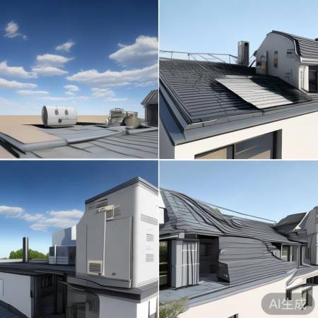 屋顶布局多样,美观实用