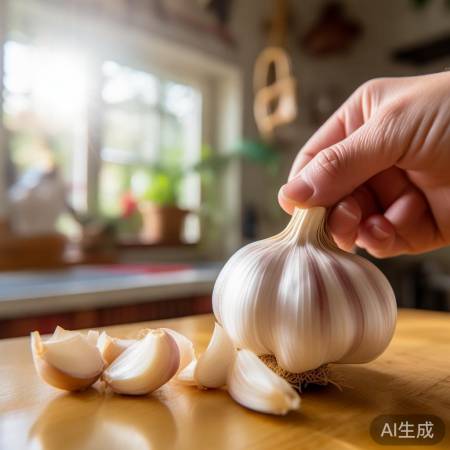 蒜头留皮,香更持久