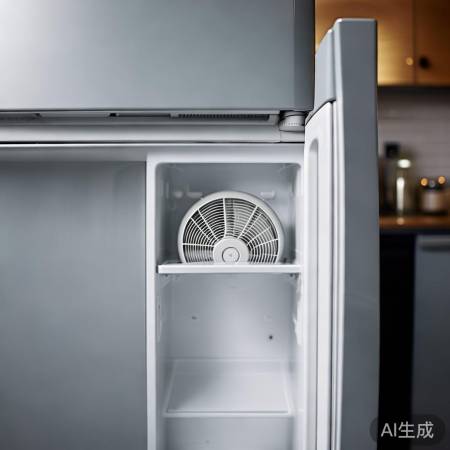 冰箱内风扇位置查找