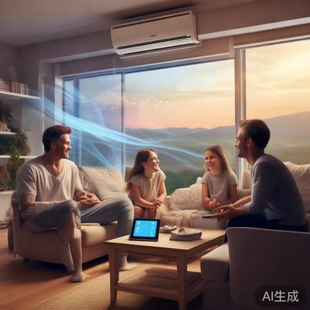 “空调智能控,舒适生活聊”