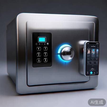智能锁保险柜，远程操控酷炫