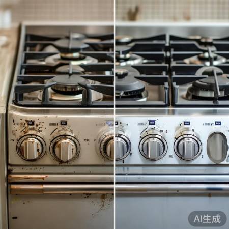 燃气灶维修成本高,换新更划算