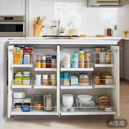 厨房收纳,整洁方便