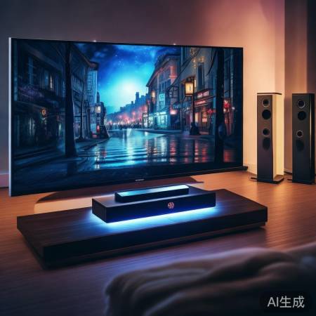 现代电视音质细腻,如临影院