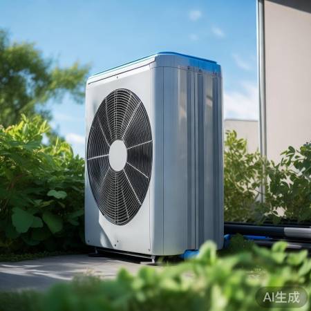 空气能热水器,靠空气加热