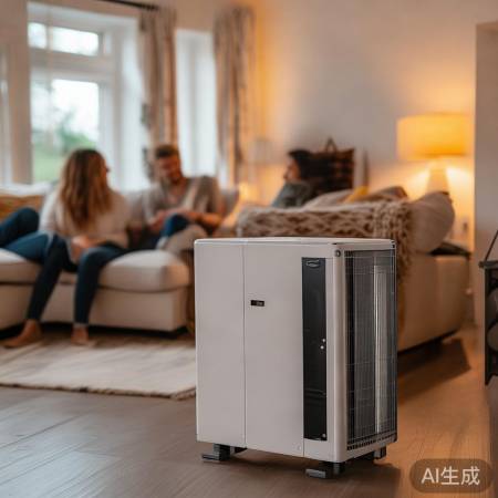 安装澳德绅空气能，温暖窝沙发