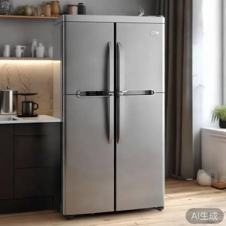 海尔V98505冰箱,简约时尚
