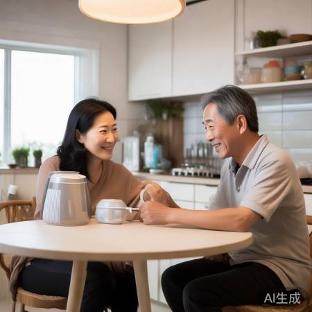 “消毒柜洗脸，健康小神器”