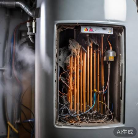 热水器警告:加热管故障