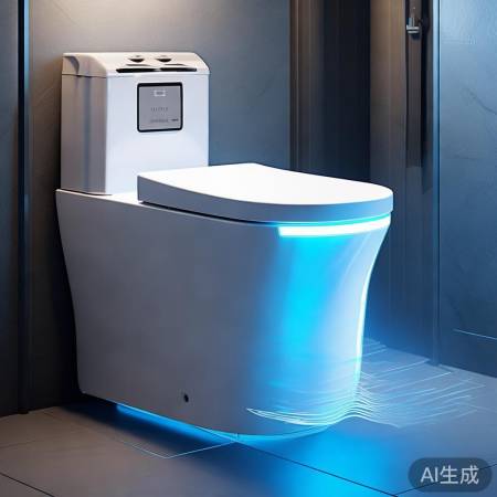 “小米马桶除臭清新,夜灯照亮如