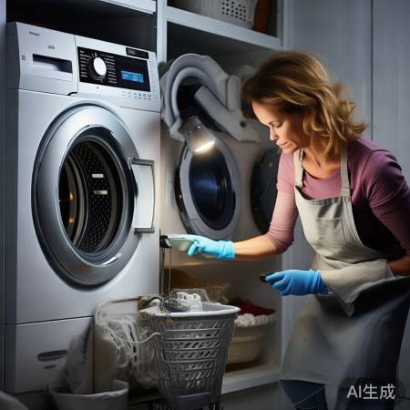 耐心细心修洗衣机