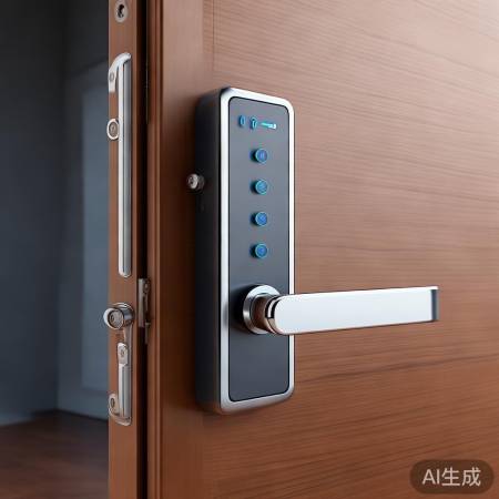 全自动智能锁,多重防护,安全无