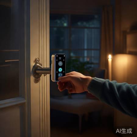 指纹锁慎光线使用