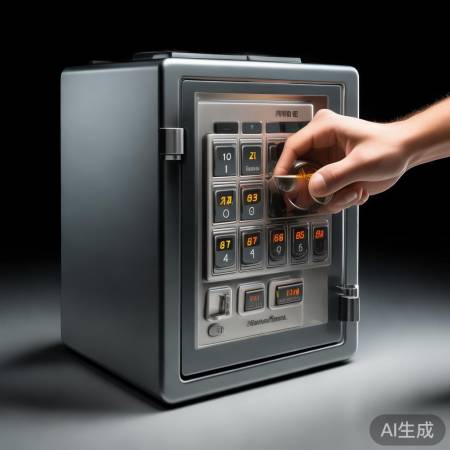 输入密码开保险柜