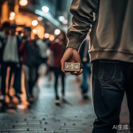 取金子需注意安全，防止落入他人