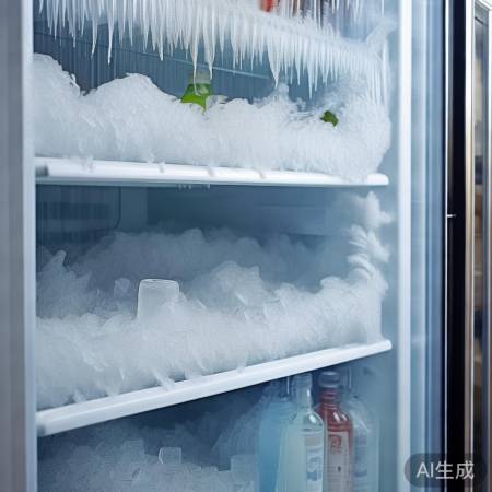 冰箱霜层形成过程
