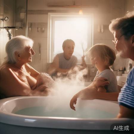 洗澡前5分钟调水温最宜