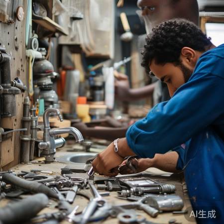 工具齐全，组队维修