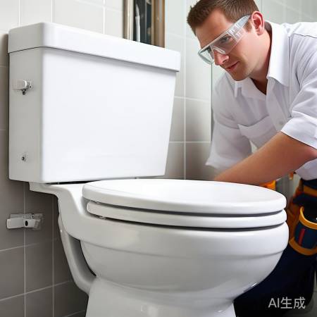 验收马桶安装牢固