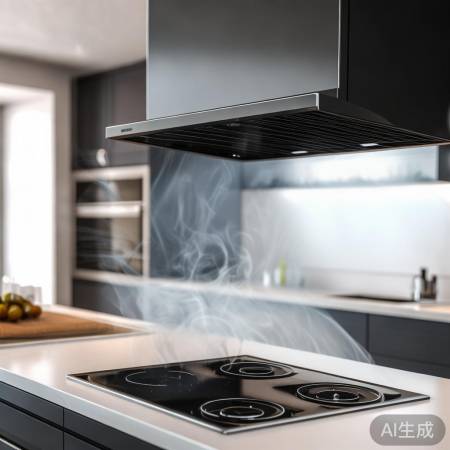 静音抽油烟机,烹饪无噪音