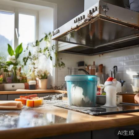 夏天油烟机清洗攻略,点赞转发!