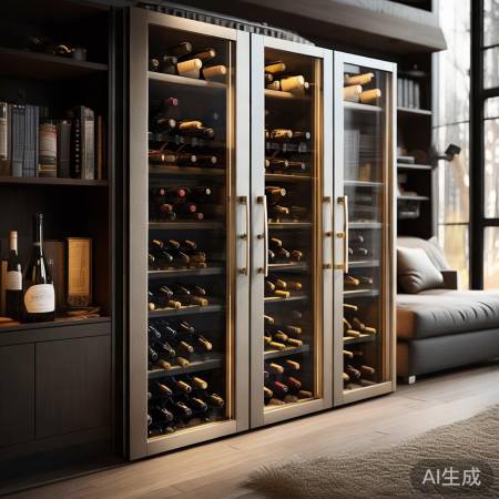 酒柜宜放置于静谧或热闹空间
