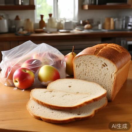 “苹果梨助全麦面包松软”