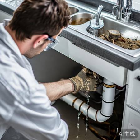 外机排水管堵塞清理法