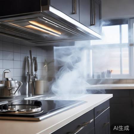 集成灶排烟关闭,保持通道畅通