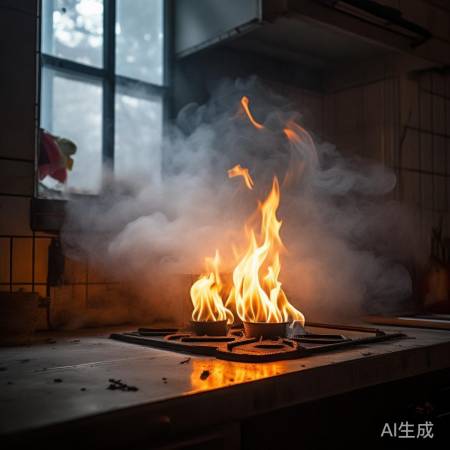 厨房环境影响火苗燃烧