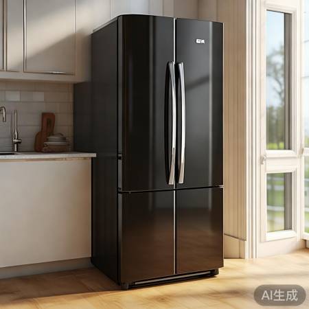 美的冰箱，时尚简约，提升家居品