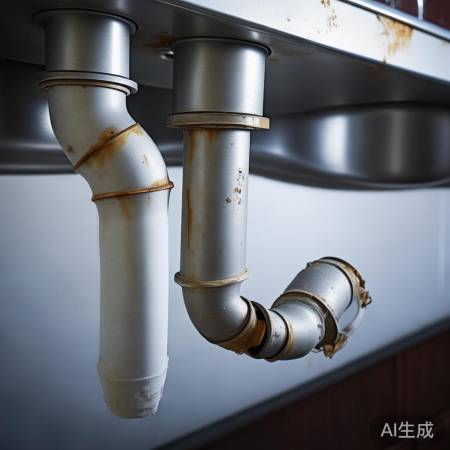 检查排水管,防弯折。