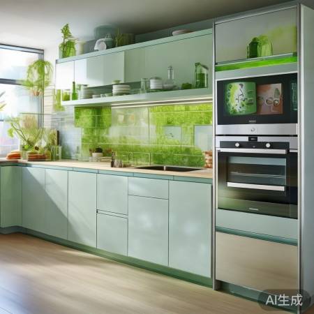 集成灶厨柜环保节能