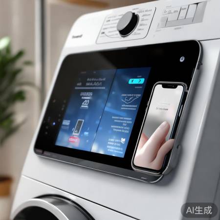 智能洗衣机，手机远程控制