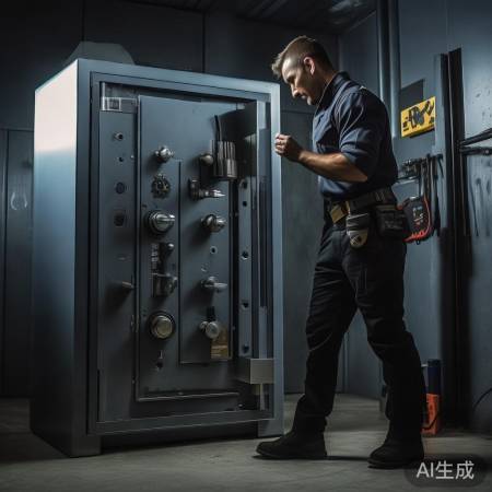 专业人士解锁保险柜