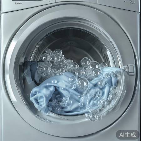 洗衣机细节:通风防堵塞