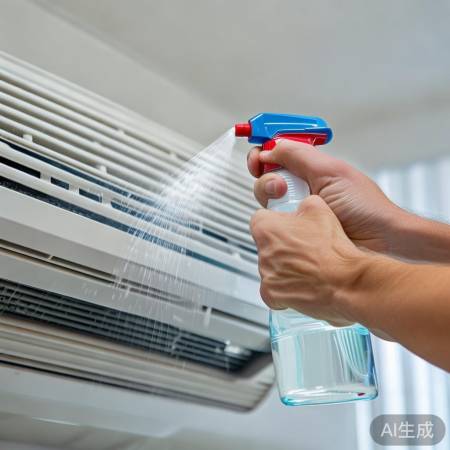空调出风口轻喷清洗剂