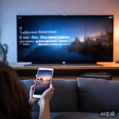 “按提示操作,完成投屏”