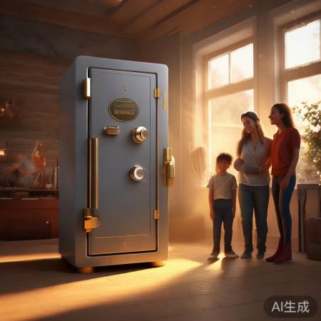 晨光牌保险柜，温馨信赖感